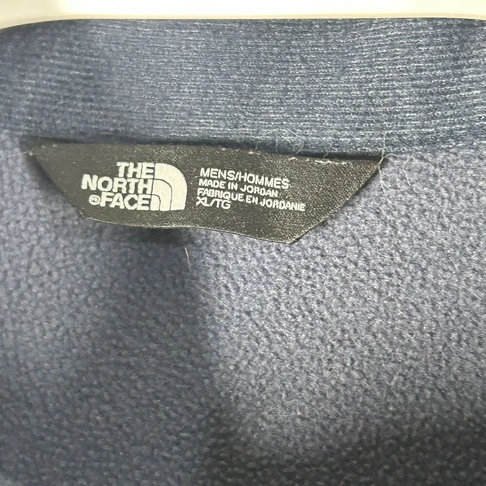 The North Face Jacket Mens XL Navy Heather Full Zip Performance Fleece Zip
